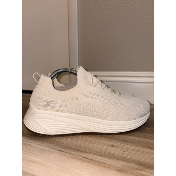 Skechers Shoes - Skechers Bobs Sparrow 2.0 White Women's Size 11 Comfy Stretch Fit Sneakers